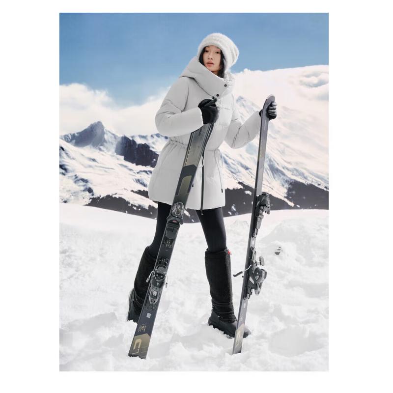 Женский пуховик Annacoco с затягивающейся талией