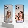 Чехол для телефона H-Hailey Bieber для iPhone 17,16,15,14,13,12,11 Plus,Pro Max,SE4Мягкий силиконовый черный чехол