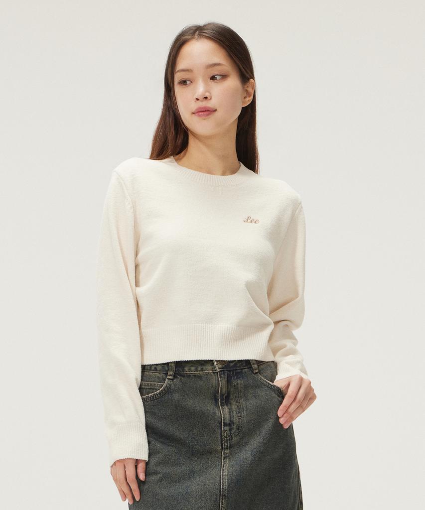 LEE Women'S Round Knit Ivory