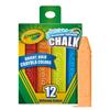 Crayola Chalk Removable Jumbo Chalk 12 Colors 512012 Genuine Product
