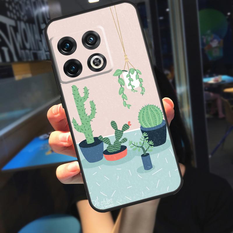 CACTUS BANANA RETRO VINTAGE SUMMER Funda For OnePlus 13 12 R 11 9 10 Pro 8T 9RT 10T OnePlus Nord 4 CE 2 3 Lite N30 N20 Case