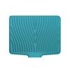 1X Silicone Drain Pads Drying Mat Pots Dish Drain Mats For Kitchen Tableware Non-slip Mats Anti-scald Coaster Kitchen Utensils