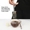 1 комплект, фильтр для чая, пресс для кофе из нержавеющей стали, универсальный сетчатый дизайн, ситечко для чая для домашней кухни