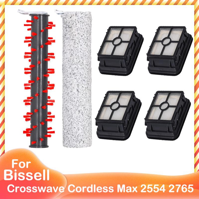 Основная щетка HEPA-фильтр для Bissell Crosswave Cordless Max 2554 2554A 2590 2596 2596B 2596M 2765 2765F 2765Z 2765E 2765N 2767Z