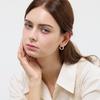 [LsSHOP] Серьги с блестками 14K (Позолоченный)_LJ5223BRE