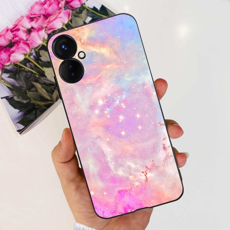 Для Tecno Spark 9 Pro KH7 KH7n Милый Мультяшный Чехол Для Телефона Для Tecno Spark 9Pro Черный Силиконовый Мягкий ТПУ Чехлы