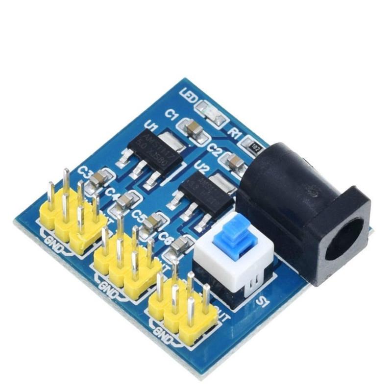 DC-DC 12 В до 3,3 В 5 В понижающий модуль питания для Arduino