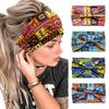 Boho Wide Headband African Ethnic Style Bohemia Style Hair Band Yoga Head Scarfs Headwrap Fashion Accessories