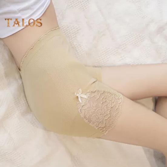 Женские защитные брюки с высокой эластичностью, поддерживающие живот, бесшовные кружевные, защищающие от воздействия окружающей среды, с высокой талией, облегающие, быстросохнущие, мини-юбка, внутренние шорты, шорты для йоги