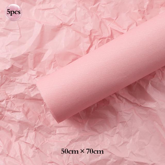 5 шт./лот, оберточная бумага для букета, День святого Валентина, свадебная оберточная бумага с розами и цветами, ленты для упаковки цветов на день рождения