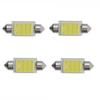 10pcs/Set 31mm 36mm 39mm 41mm Car COB Interior Car LED Bulbs Lamp Interior Dome Lights Plate