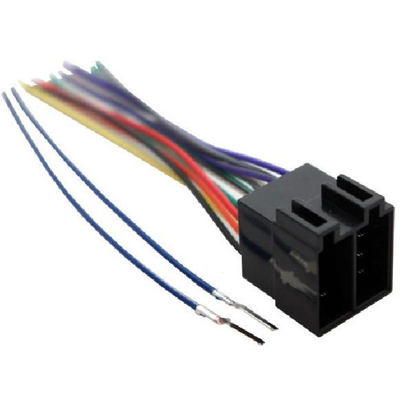 Fits Pontiac GTO 2004-2006 Single DIN Stereo Harness Radio tall Dash Kit