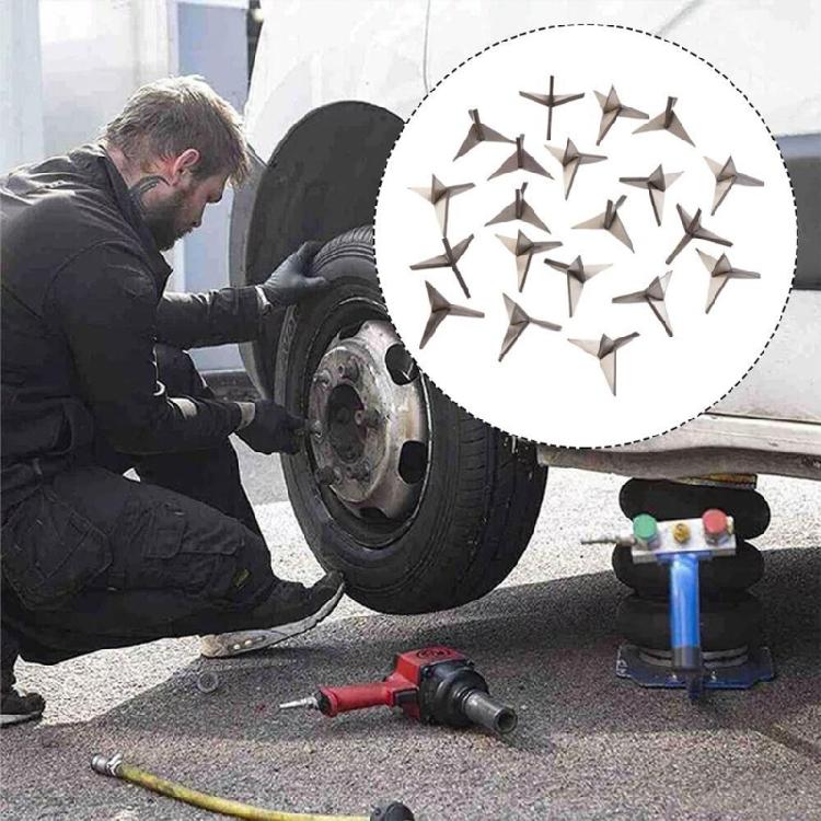 Скрытые Шипы из Углеродистой Стали Не для Кражи Гвозди для Прокола Шин Сильные устойчивые к ржавчине Шипы Быстрое Крепление для Автомобилей и Велосипедов