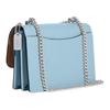 New COACH Klare Split Cow Leather Envelope Bag Shoulder Bag Crossbody Bag Mini Women's Sky Blue C9949-SVQVE