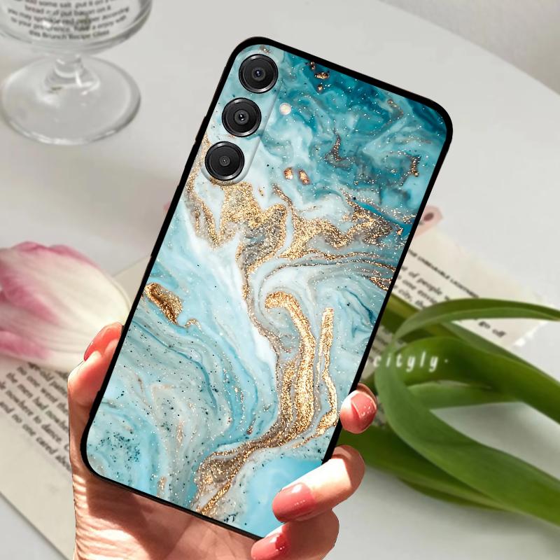 Чехол для Samsung Galaxy M35 5G SM-M356B Милый Животный Силиконовый ТПУ Матовый Чехол для Телефона Для Samsung M55 M55S M34 Бампер Оболочка