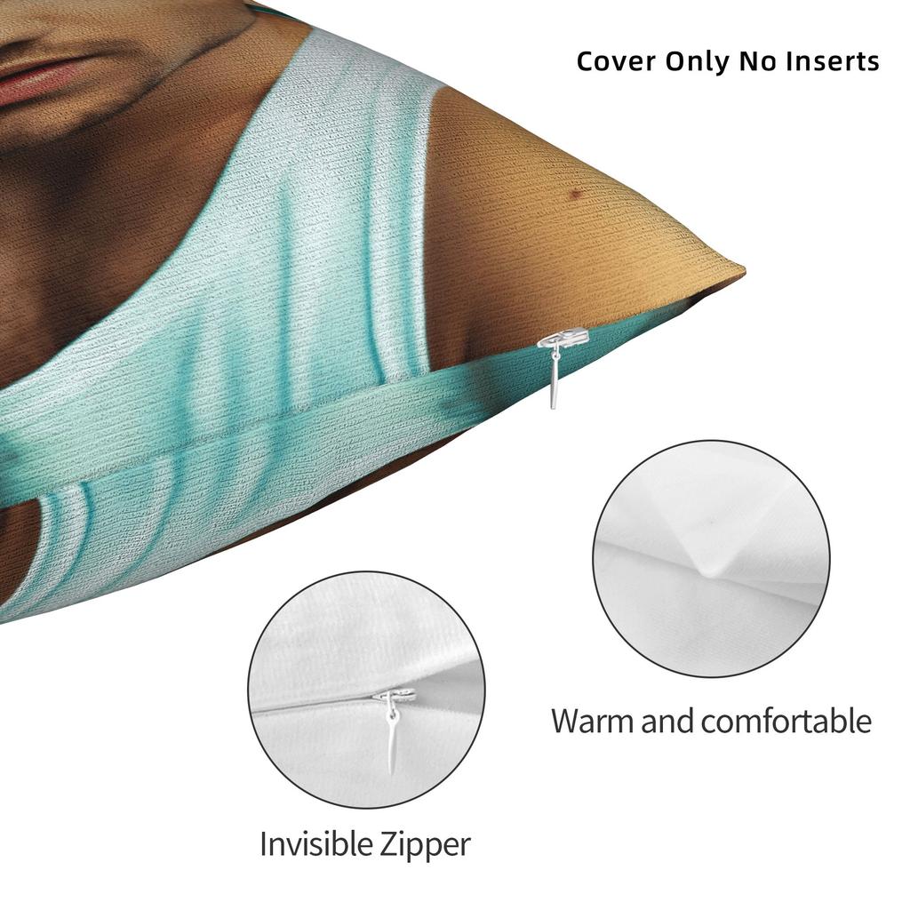 L-Liam Payne Singer Pillow Cover Soft Cushion Cover Fashion Pillow Case For Sofa Home Decoration