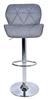 ROSSI bar stool, gray-black