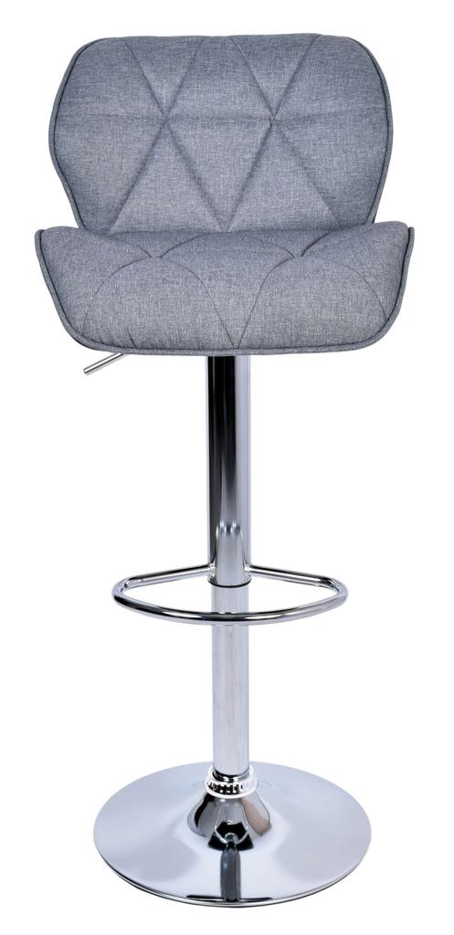 ROSSI bar stool, gray-black