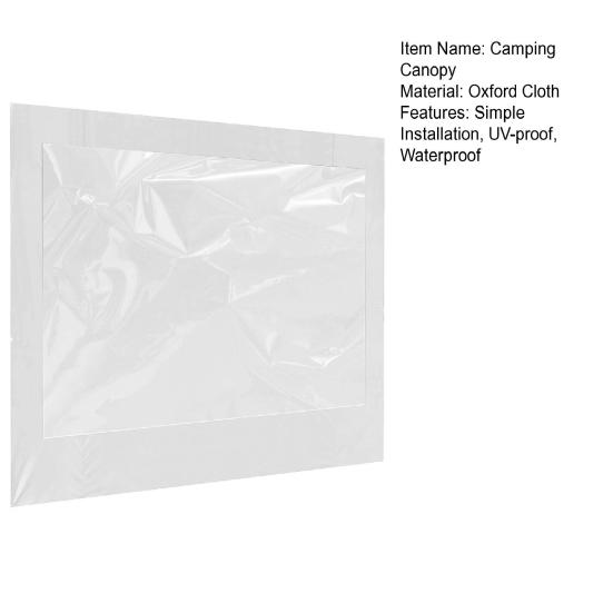 Навес для кемпинга Yousheng, солнцезащитный козырек с прозрачным дизайном окна, простая установка, устойчивый к ультрафиолетовому излучению, водонепроницаемый уличный навес, ткань для палатки