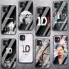 One Direction 1D Tempered Glass Phone Case Cover For IPhone 6 7 8 11 12 13 x xs xr pro max Plus Samsung Galaxy Xiaomi Redmi Tpu Hot 3D Cover