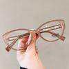 Оправы для очков формы «Кошачий глаз» Корейский Стильный Материал TR90 Оправа для женских очков Очки с защитой от синего света Мужчина