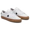 Converse Кроссовки унисекс One Star Pro Low White Dark Gum, черные A03216C