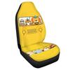 Hummingbird Flower Pattern Car Seat Cover Dust-Proof And Dirt-Resistant Car Seat Cover
