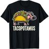 Tacopotamus Тако Бегемот Гиппопотам Животное из Зоопарка Смешная Футболка