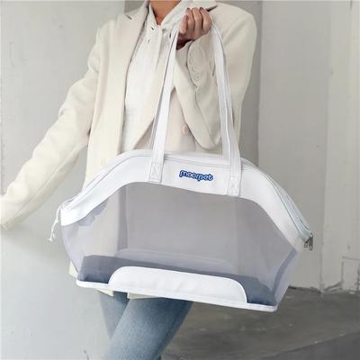 Сумка для кошек, сумка для домашних животных, прозрачная модная дышащая сумка для собак, портативная ручная переносная космическая капсула, клетка для кошек, рюкзак для еды и собак