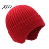Versatile Fashion Hat for Shopping And Outings Winter Knitted with Ear Flaps Men, Soft Fleece Lined Hat, Stretchy Cozy Headwear Daily Commute Thermal