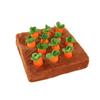 Carrot Interactive Dog Carrot Plush Toy Enrichment Dog Snuffle Puzzle Toys Cute Carrot Harvest Toy