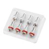 Аудиофильский RCA Jack Plug Медный Родий/Золото Покрытый CMC RCA Розетка для Терминалов Динамиков Аудио Проводные Соединители Панельная RCA Мама