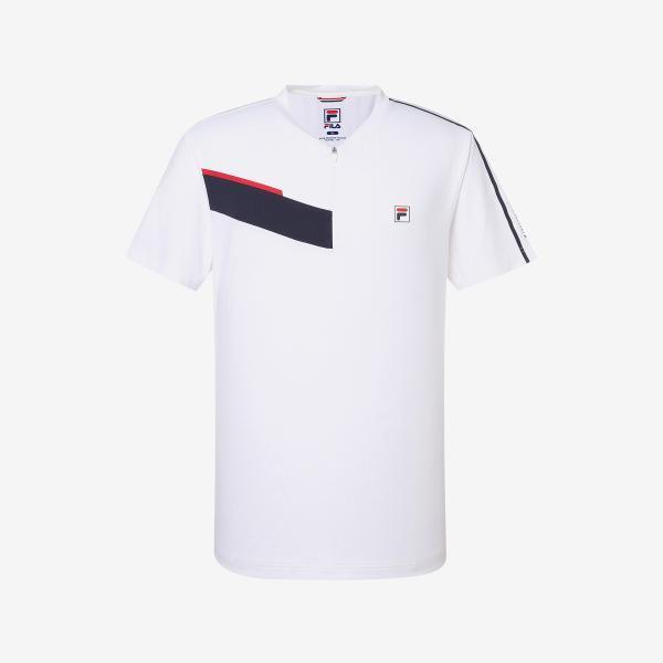 Fila FuncTional Tennis Henley Neck T shirT