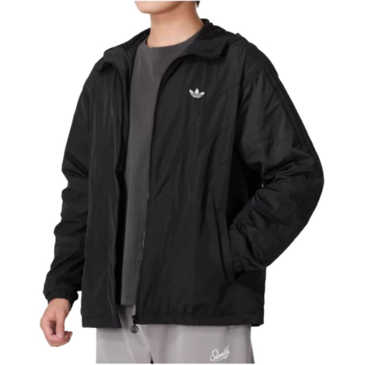 Adidas Originals ATLANTA WINDBREAKER Jackets & Coats Men's Black JD6392