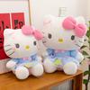Cute Dress Bow Plush Doll Toy Pillow Children Toy For Kid Gift