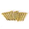 100Pcs Round Head Nail Brass Furniture Hinge Hardware Accessories 10mm15mm18mm22mm10mm Length