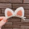 2 шт./компл. заколки для волос в виде кроличьих ушей для девочек, милые кавайные заколки для волос, заколки, головные уборы, детские аксессуары для укладки волос