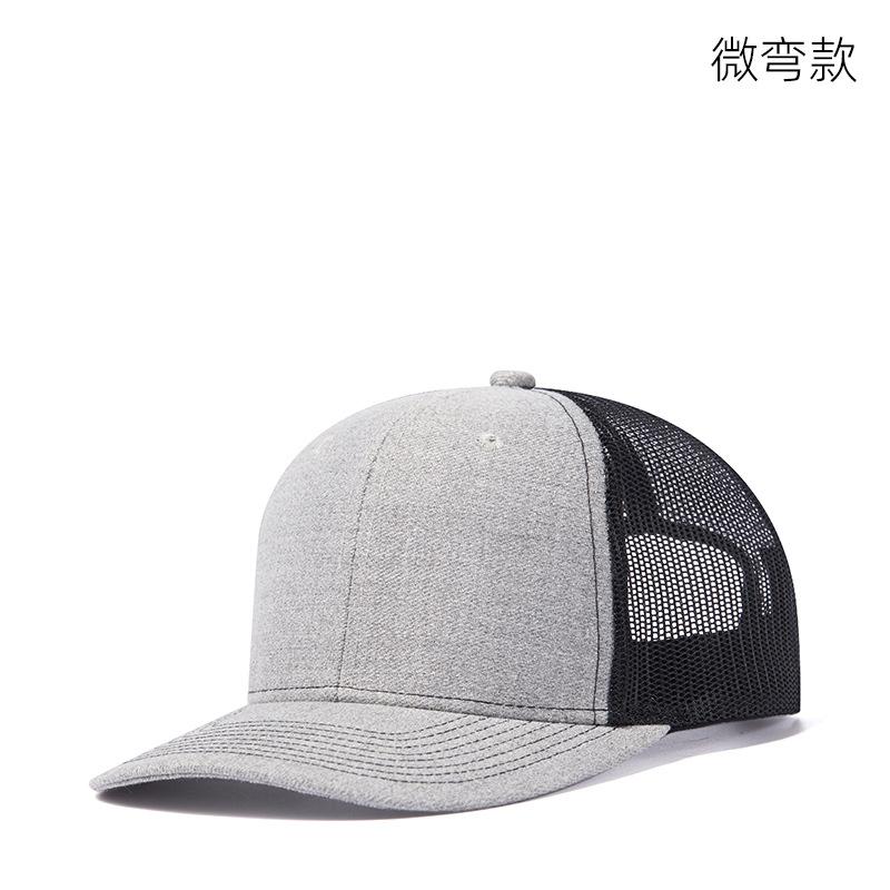 Custom Logo Animal Hunting Leather Patch Mesh Snapback Richardson 112 Trucker Hats Caps Duck Camo Trucker Hats
