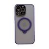 Applicable To iPhone15 Matte Magnetic Mobile Phone Case Apple 14 Invisible Rotating Bracket All-inclusive Lens 13 Protective Case