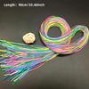 60 шт. Разноцветные плетеные резинки для волос для ярких причесок, DIY, милые резинки для волос, аксессуары для волос