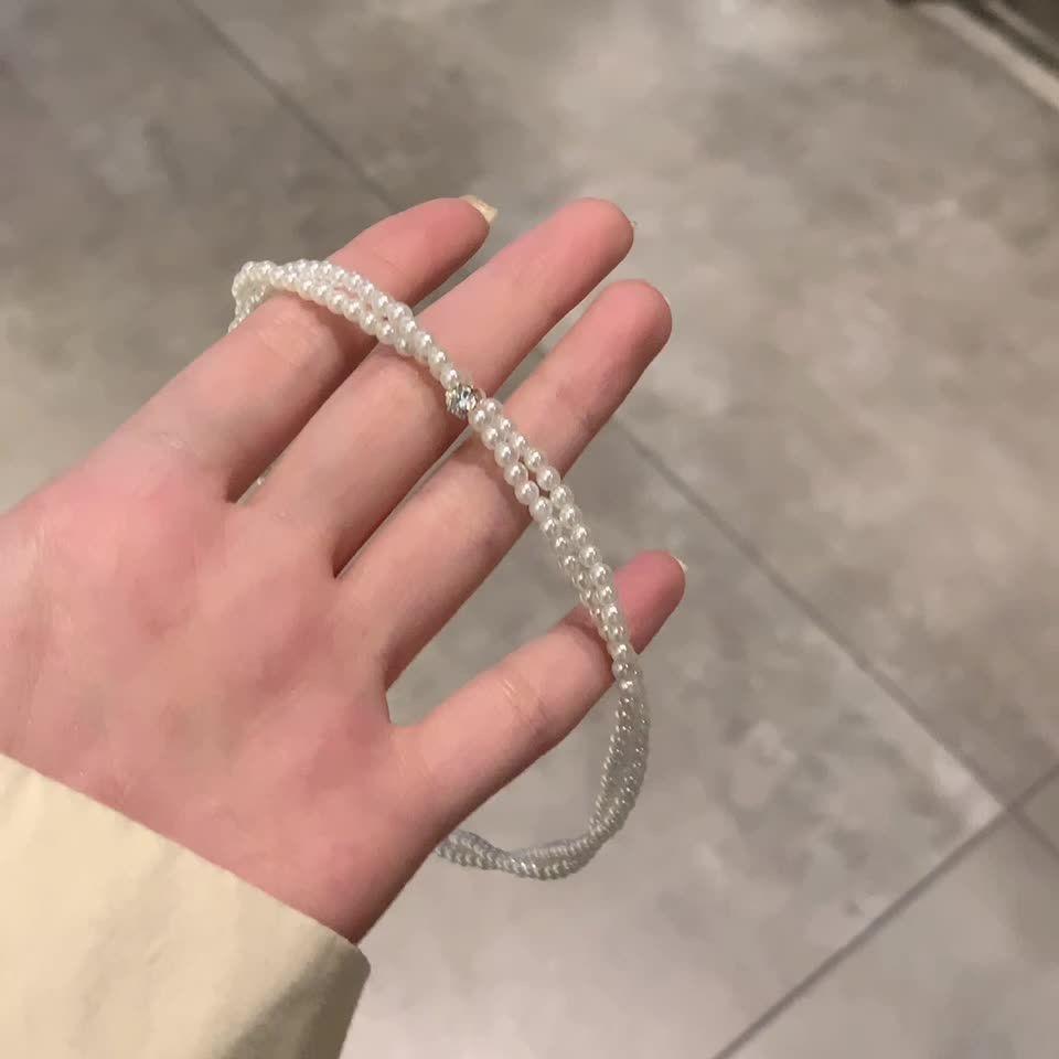 iF ME Модное двухслойное ожерелье Ins Choker Ожерелья Элегантные ювелирные аксессуары