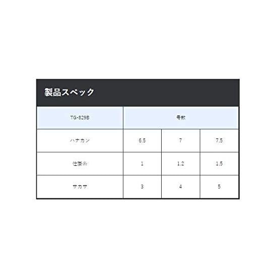 Gamakatsu Rakusho Hanakan Rig (Value Pack) TV-241A 7.5-1.5