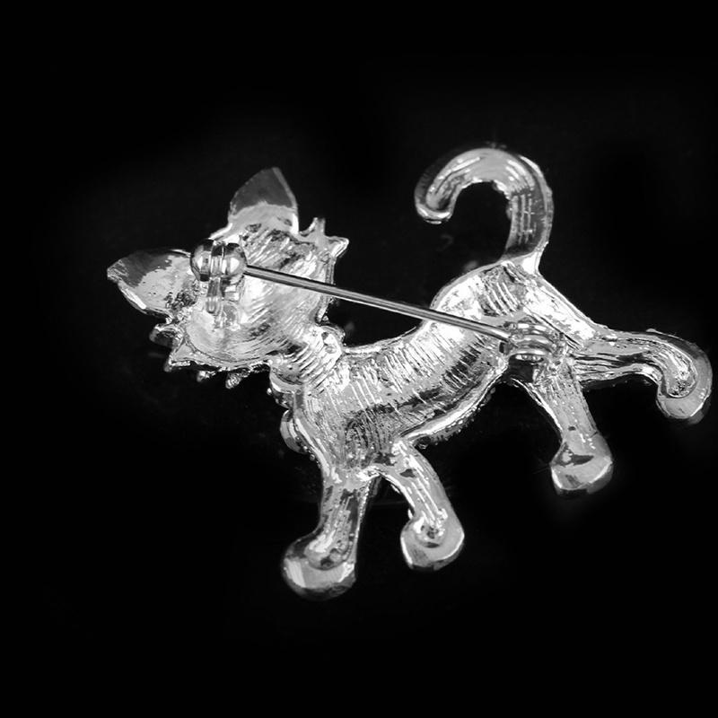 Аксессуары Креативная брошь-булавка в виде кошки Подарочные украшения Изысканные элегантные женские украшения Универсальные женские броши