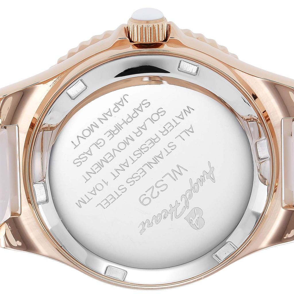 Часы Angel Heart Love Sports Pearl Dial Циферблат из нержавеющей стали Солнечная батарея 30 мм Обычная гарантия Часы WLS29PG Белый [ANGELHEART] Женские