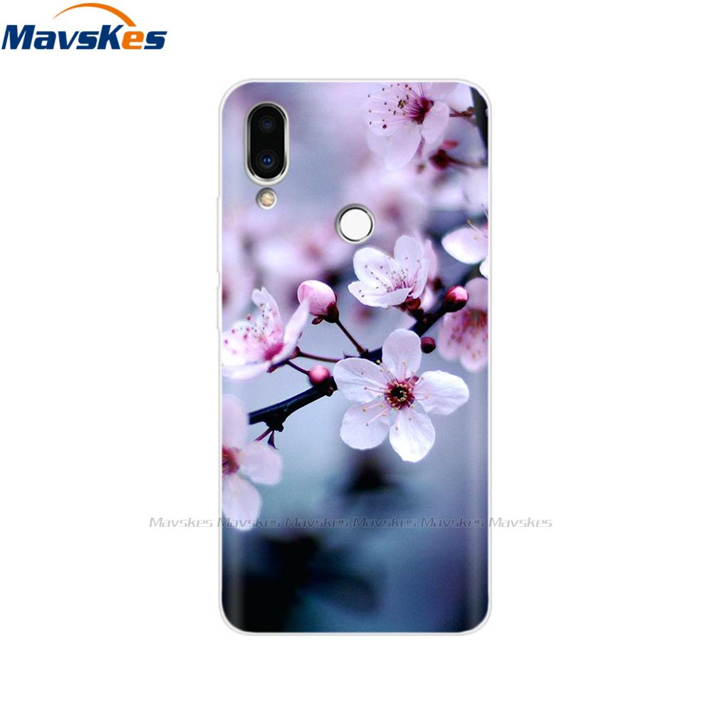 Чехол для Meizu Note 9 Note9 Мягкий ТПУ Силикон Funda Задняя крышка Для Meizu M9 Note Чехол M9Note M 9 Чехол для телефона с принтом розы Coque Para