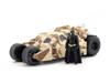 Jada Toys Scale The Dark Knight Batmobile Diecast Vehicle с фигуркой Бэтмена 124
