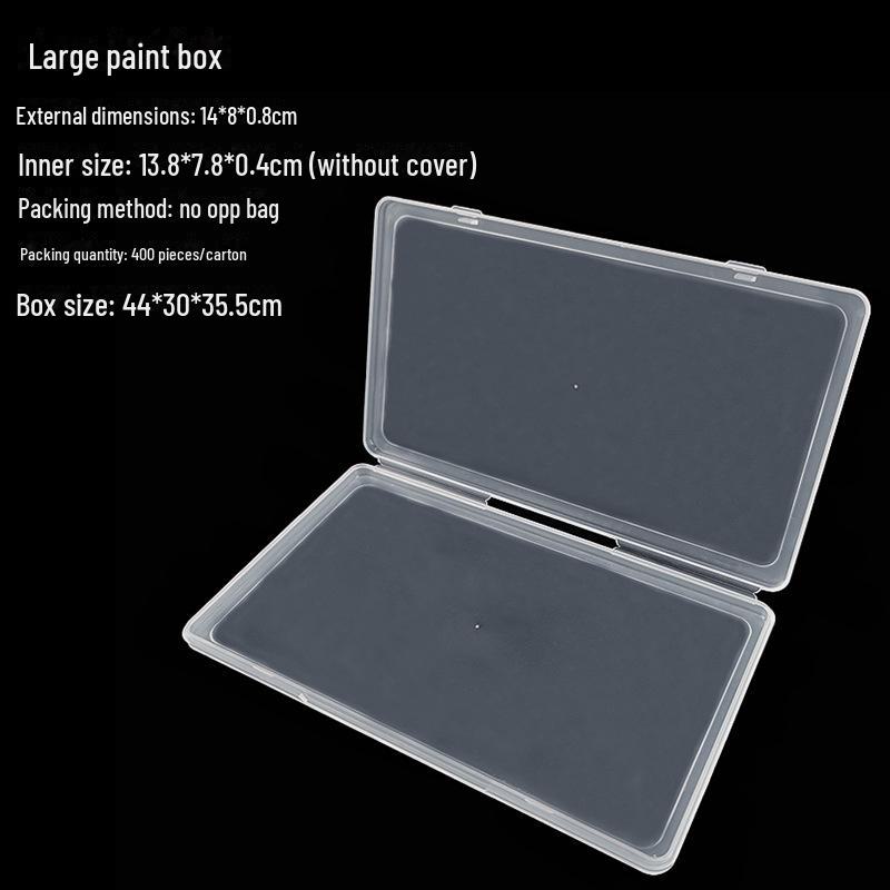 Прозрачный пластиковый ящик для хранения и демонстрации оборудования