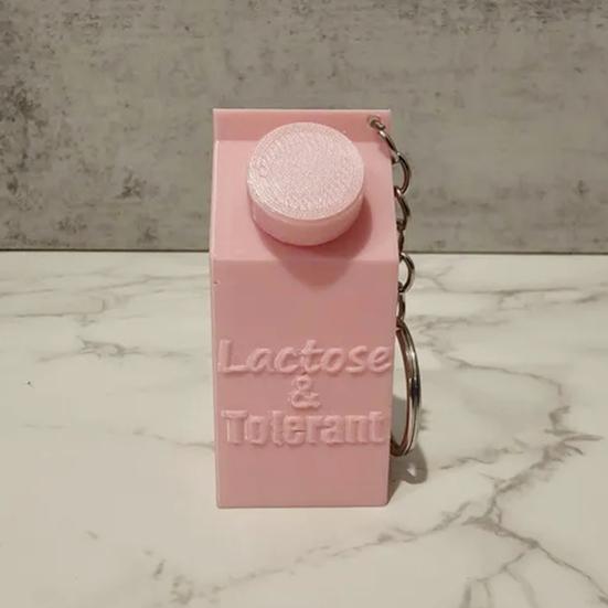 1/2 шт., держатель для таблеток, переносящих лактозу и таблетки, брелок, компактная коробка, дизайн коробки для молока, брелок, рюкзаки, кошельки, аксессуары