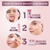 POND'S Гель для умывания Bright Beauty 200 г Для тусклой кожи, для сияющего цвета лица, с ниацинамидом, глубокое очищение, уход за кожей против загрязнений