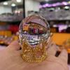 Props Glass Sphere Base Metal Display Stand Crown Crystal Ball Holder Rhinestone Support